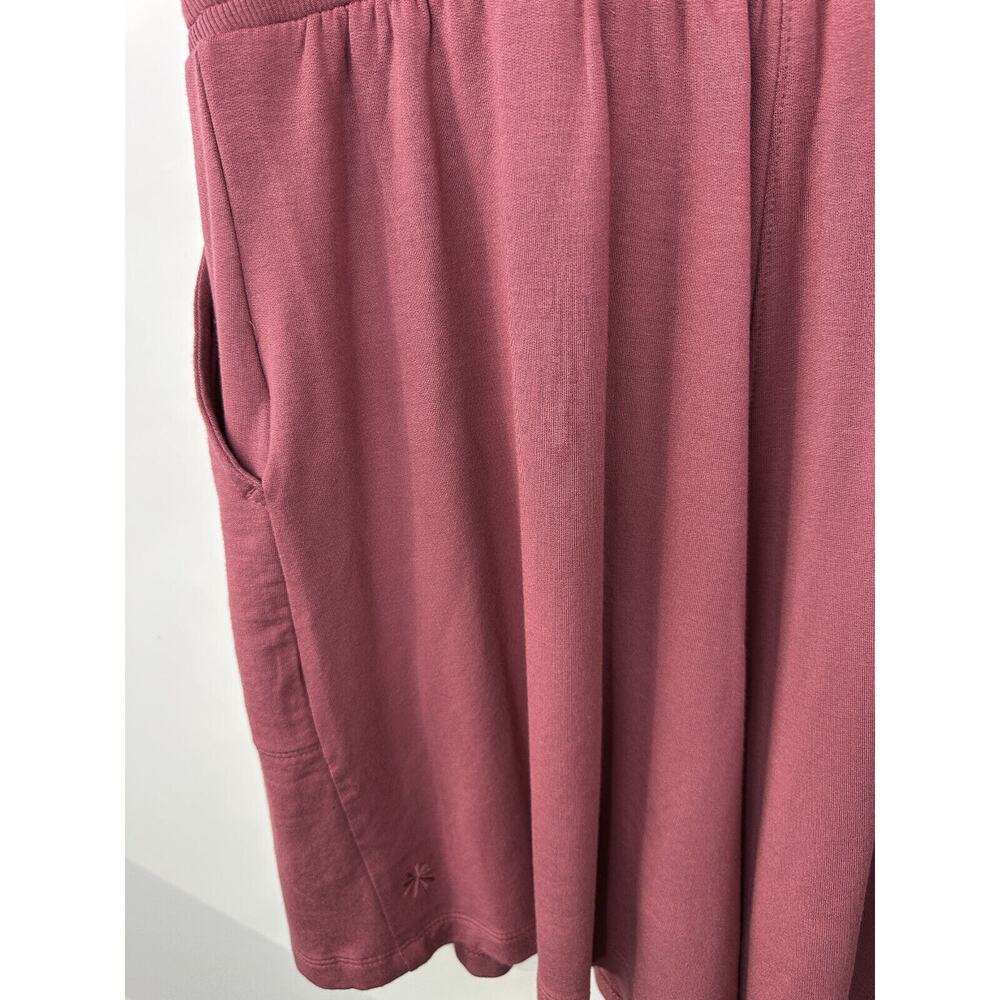 Athleta Balance Sleeveless Tank Romper Women's Size MT Medium Tall Berry Rose - Picture 6 of 14